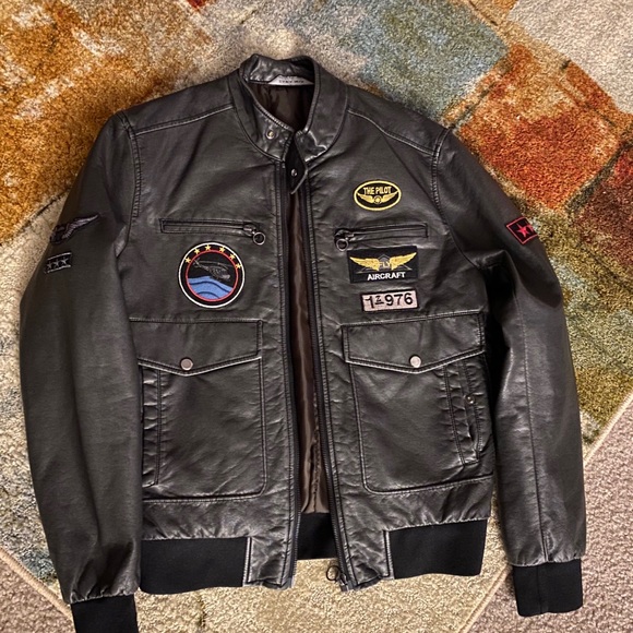 zara pilot jacket